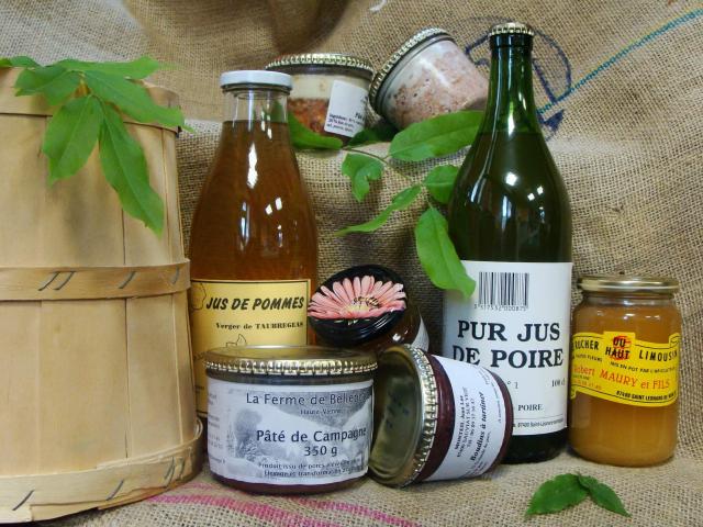 Produits du terroir autour de Saint Leonard de Noblat