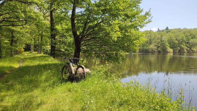 Randonnée en VTT à Saint Léonard de Noblat - Etang de la Chapelle