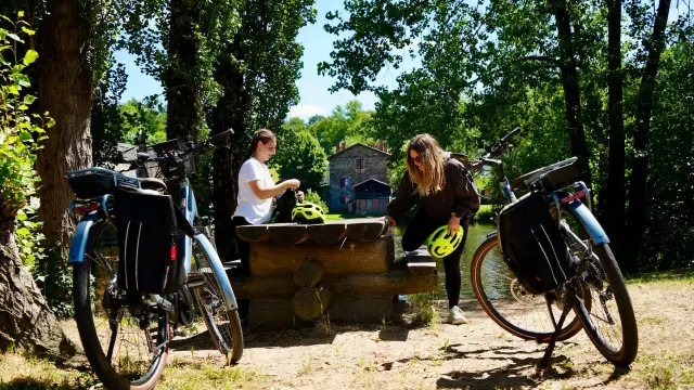 Pause Bords De Vienne A Velo St Junien