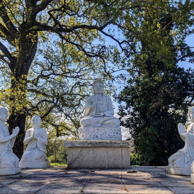 Buddhist temple in Rancon