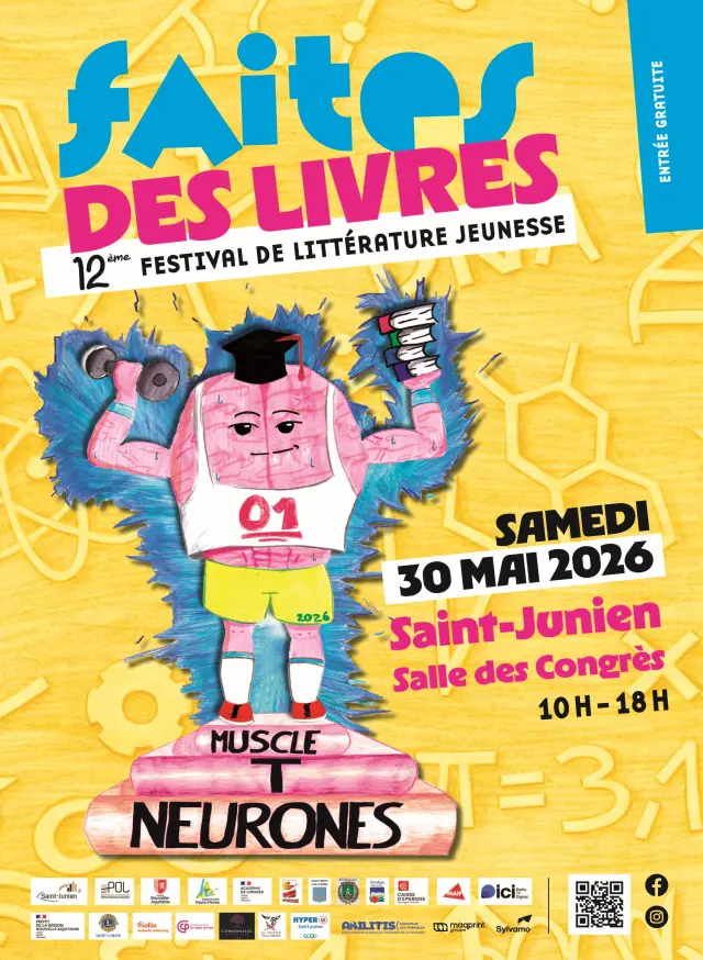 Affiche Festival Faites Des Livres 2026