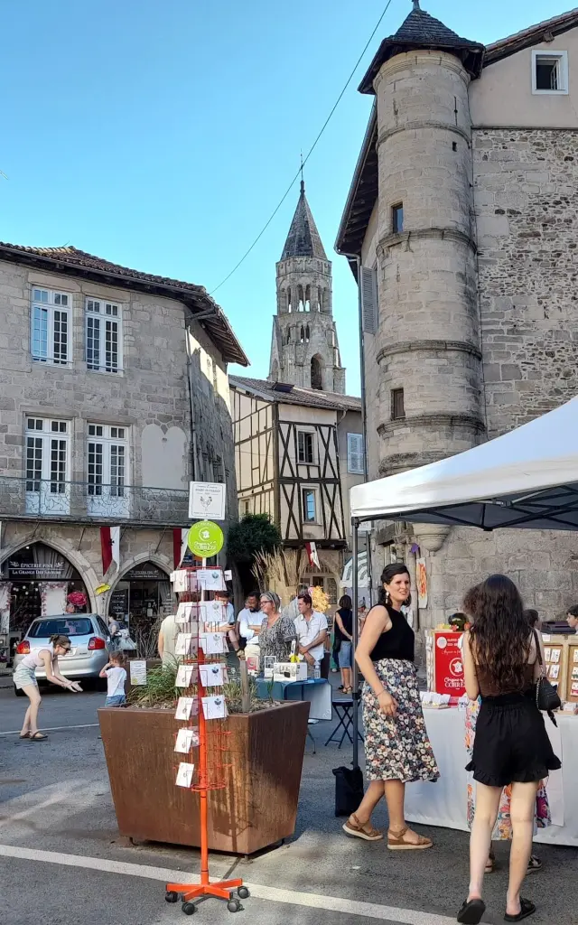 What to do in Saint-Léonard de Noblat in the summer – The Craft and Food Night Markets